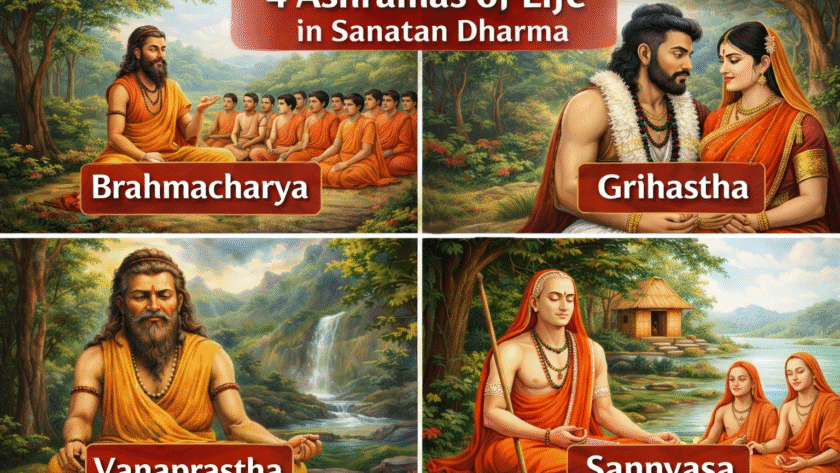 The Four Stages of Life in Sanatan Dharma