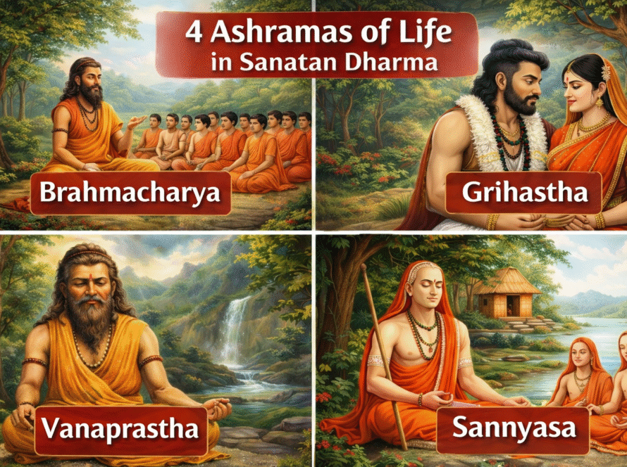 The Four Stages of Life in Sanatan Dharma